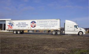CCCC's CDL Truck Driver Training Truck