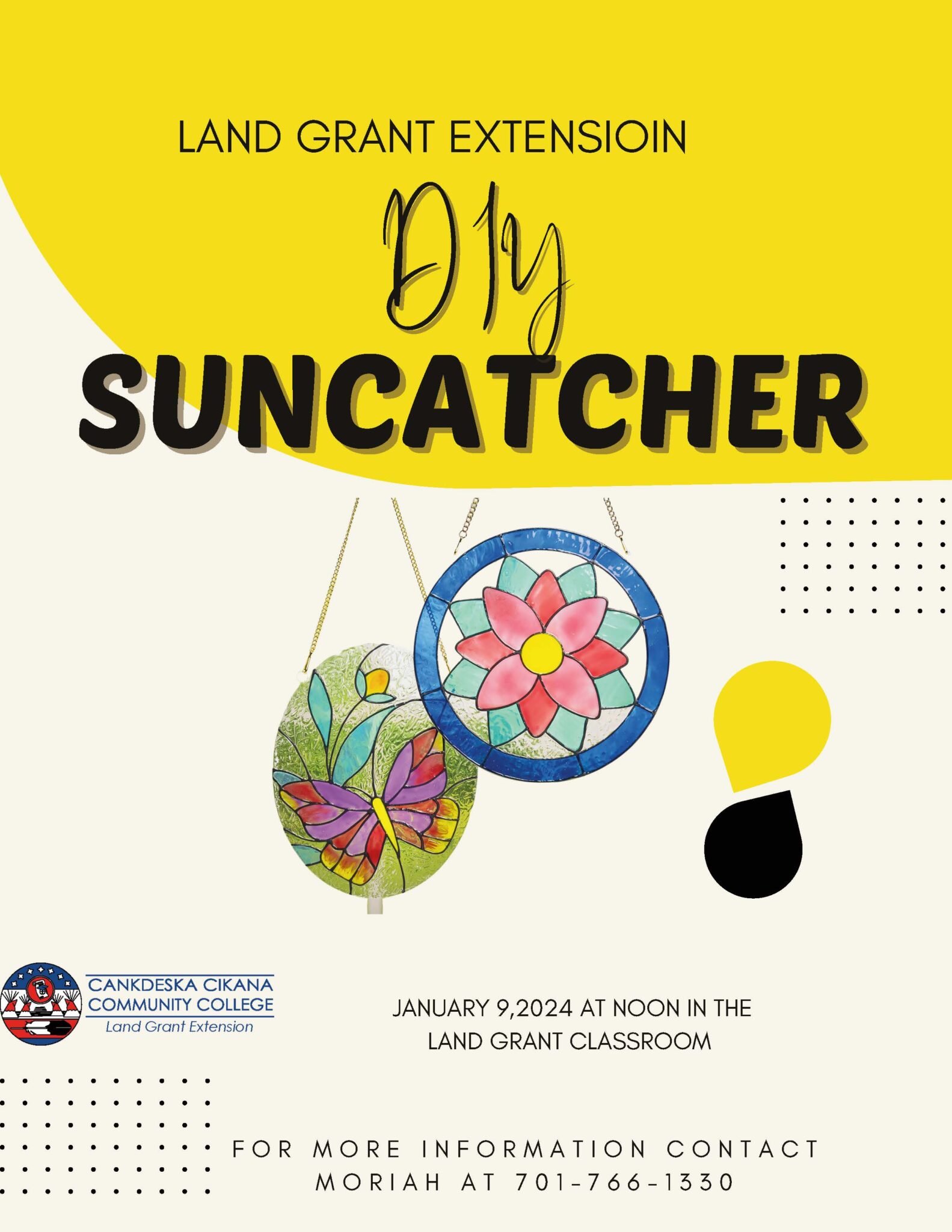 DIY Suncatcher › Cankdeska Cikana Community College